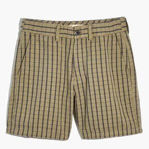 Madewell Hemp-Cotton Printed Shorts